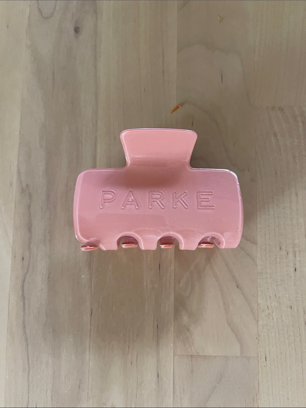 Parke peach hair clip x Target